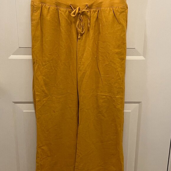 😍 3x $18 Clearance NWOT Old Navy Women's maternity Pants In Linen Blend. Size M - Picture 7 of 9